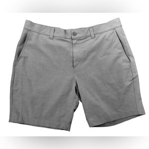 Travis Mathew Mens Golf Short Size 36 Gray Performance Stretch Poly Blend
